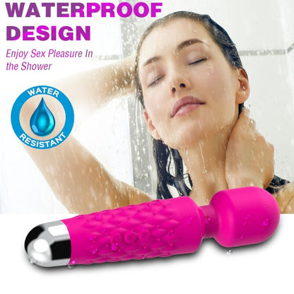 Comprar ARMONY Postman Masajeador Fucsia – Vibrador Recargable Con Cabeza Flexible Para Placer Personalizado-Noxtic