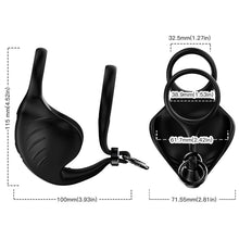 Comprar ARMONY Anillo Vibrador Con Control Remoto Negro – 9 Modos De Vibración Para Placer Personalizable-Noxtic