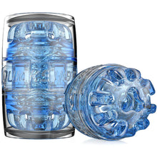 Fleshlight Quickshot Turbo Blue Ice – Dispositivo compatto per un piacere sensazionale