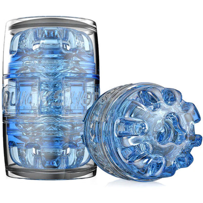 Fleshlight Quickshot Turbo Blue Ice – Dispositivo Compacto Para Placer Sensacional