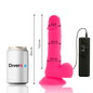 Comprar DIVERSIA Dildo Realista Flexible Rosa – Diseño Ergonómico Con Vibración Para Placer Personal-Noxtic