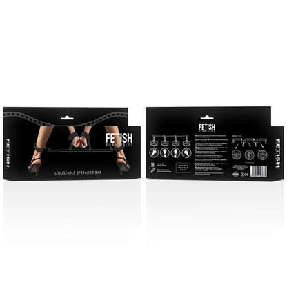 Comprar FETISH Submissive Barra Separadora Ajustable – Diseño Modular Para Exploración Segura y Elegante-Noxtic