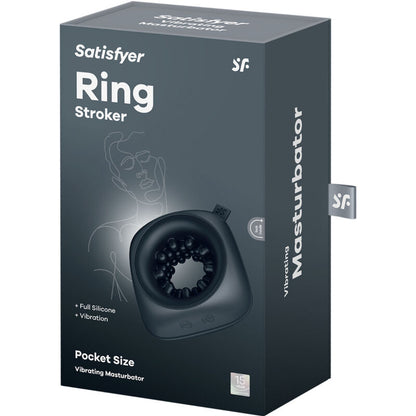 Comprar Satisfyer Ring Stroker – Innovador Masturbador Y Vibrador Ergonómico Para Placer Intimo-Noxtic