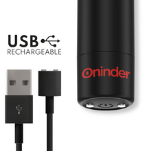 Comprar ONINDER Berlin Bala Vibradora Negra – Estimulador Con 9 Modos De Vibración Y App Gratuita-Noxtic