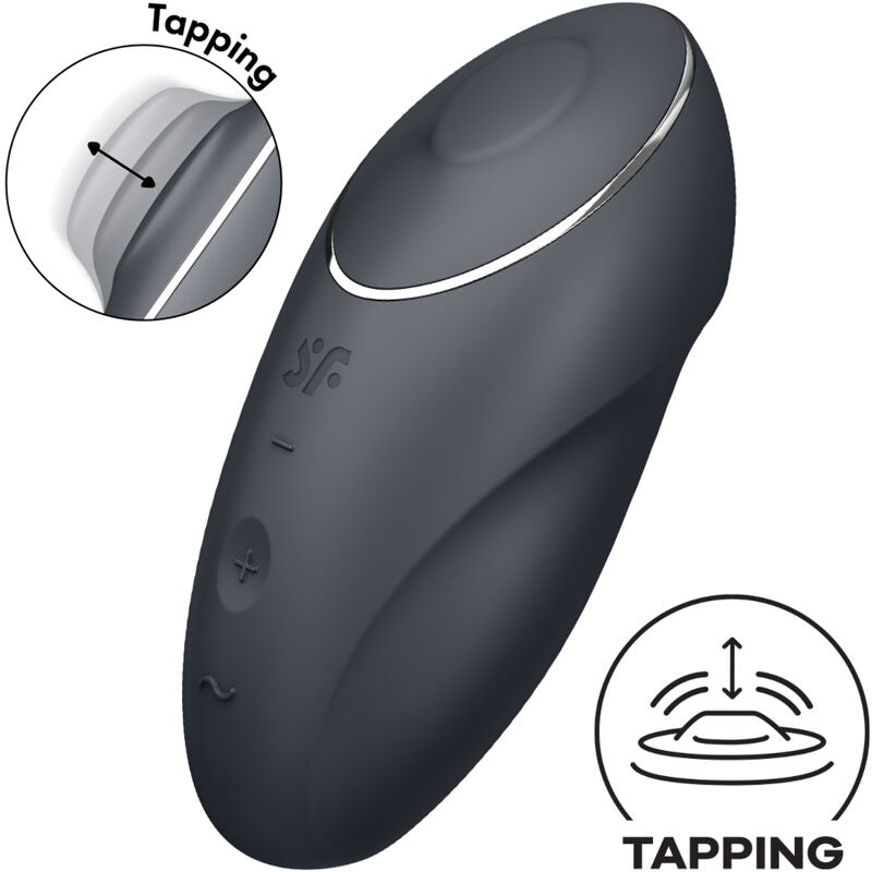 Comprar Satisfyer Tap & Climax 1 Rojo – Vibrador Recargable Con Diseño Ergonómico Para Placer Personal-Noxtic