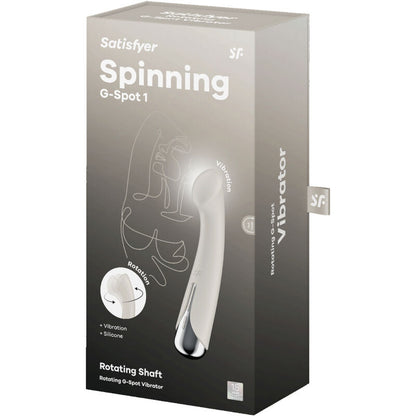 Satisfyer Spinning G-Sport 1 Rosso – Vibratore rotante con design ergonomico per un comfort ottimale