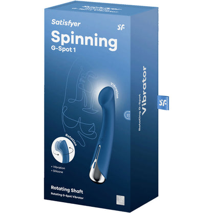 Satisfyer Spinning G-Sport 1 Rosso – Vibratore rotante con design ergonomico per un comfort ottimale
