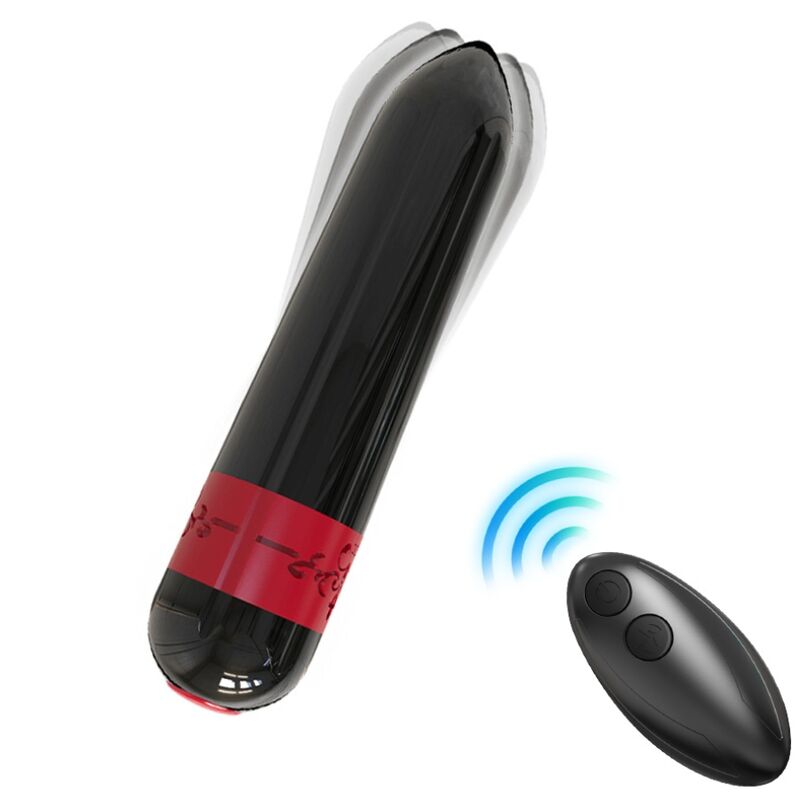Comprar ARMONY Rocket Bala Vibradora Con Control Remoto Negro – Diseño Elegante Para Placer Personalizado-Noxtic