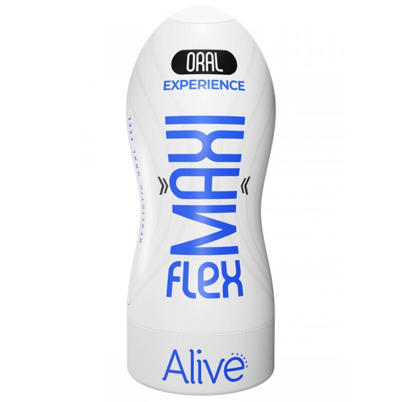 ALIVE Maxi Flex Talla L – Masturbador Con Diseño Realista Para Placer Sensorial