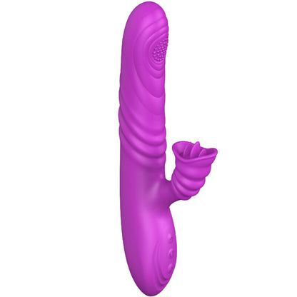 Comprar ARMONY Angelia Vibrador Multifuncional – Estimulador Con Efecto Calor Y Diseño Elegante Violeta-Noxtic