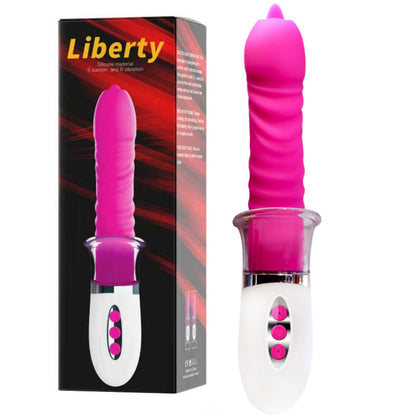 Comprar ARMONY Liberty Vibrador Con Lengua – Diseño Recargable Para Placer Sensible-Noxtic