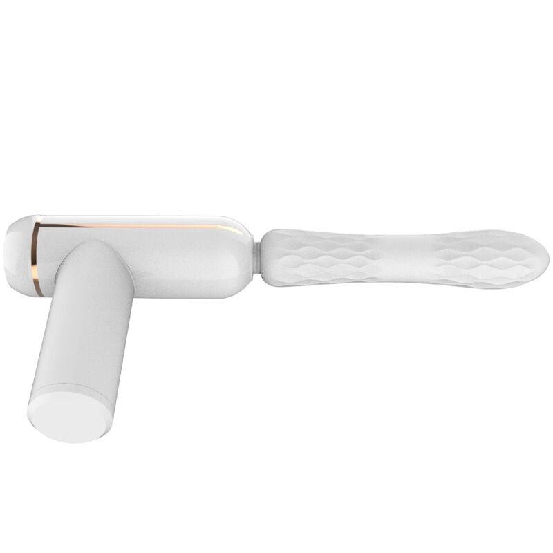 Comprar ARMONY FKING MACHINE Blanco – Vibrador Ajustable Con Diseño Ergonómico Y Función Automática-Noxtic