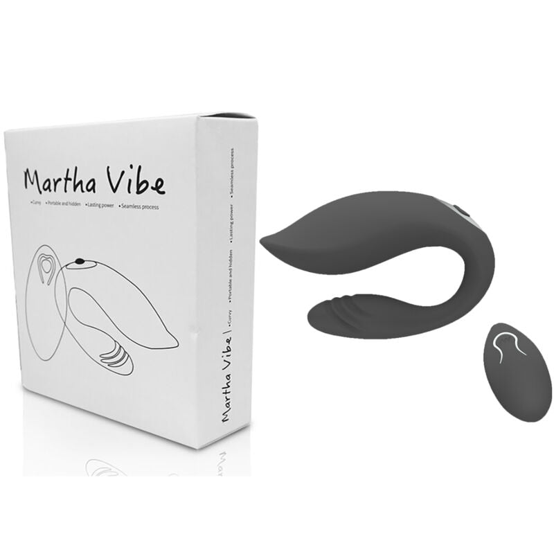 ARMONY - MARTHA COUPLES VIBRATOR REMOTE CONTROL BLACK
