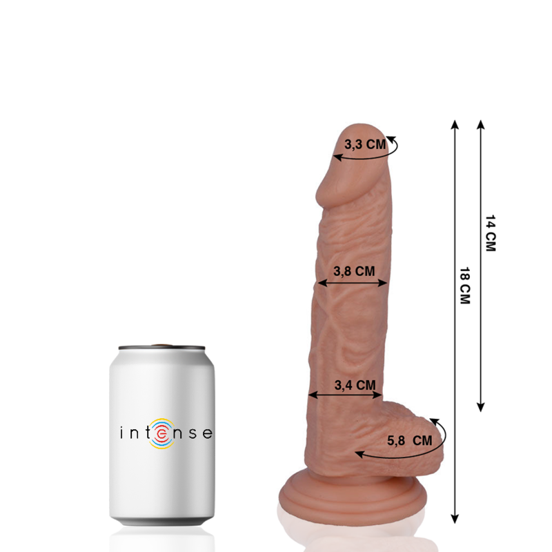 Comprar MR Intense 11 Pene Realista 18 Cm – Diseño Suave Con Tacto Natural Para Placer Auténtico-Noxtic