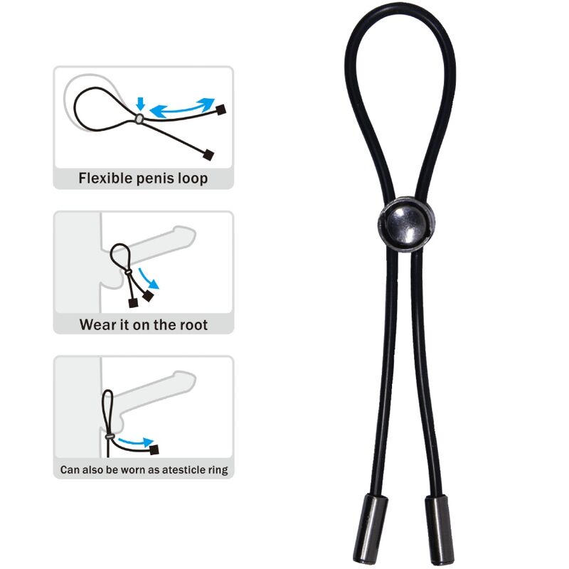PRETTY LOVE Cuerda Anillo Ajustable – Estimulador Confortable Para Mayor Resistencia