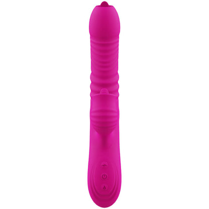 ARMONY - FANNY MULTIFUNCTIONAL DOUBLE TONGUE VIBRATOR WITH FUCHSIA HEAT EFFECT