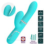 PRETTY LOVE Vibrador Punto G Multifunción Verde Agua – Estimulador Con 7 Modos De Vibración Para Placer Personalizado