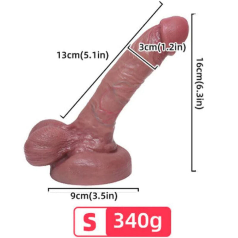 Comprar ARMONY Dildo Realista Silicona Líquida 13 Cm – Diseño Sensual Para Exploración Personal-Noxtic