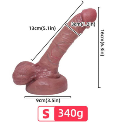Comprar ARMONY Dildo Realista Silicona Líquida 13 Cm – Diseño Sensual Para Exploración Personal-Noxtic