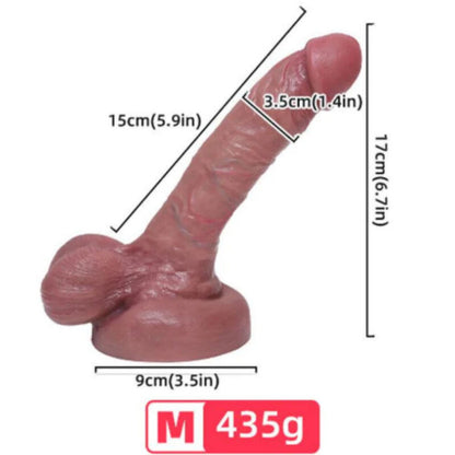Comprar ARMONY Dildo Realista Silicona Líquida 15 Cm – Diseño Innovador Para Placer Sensacional-Noxtic