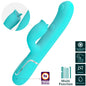 Comprar Pretty Love Vibrador Rabbit Con Licking Verde Agua – 7 Modos De Estimulación Para Placer Dual-Noxtic