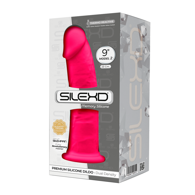 Comprar SILEXD Modelo 2 Fucsia – Juguete Con Diseño Realista En Silicona Premium Para Placer Intimo-Noxtic