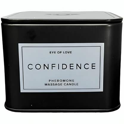 EYE OF LOVE Confidence Vela Masaje Para Hombre 150 ML – Vela 3 En 1 Con Base De Manteca De Karité Para Placer Sensorial