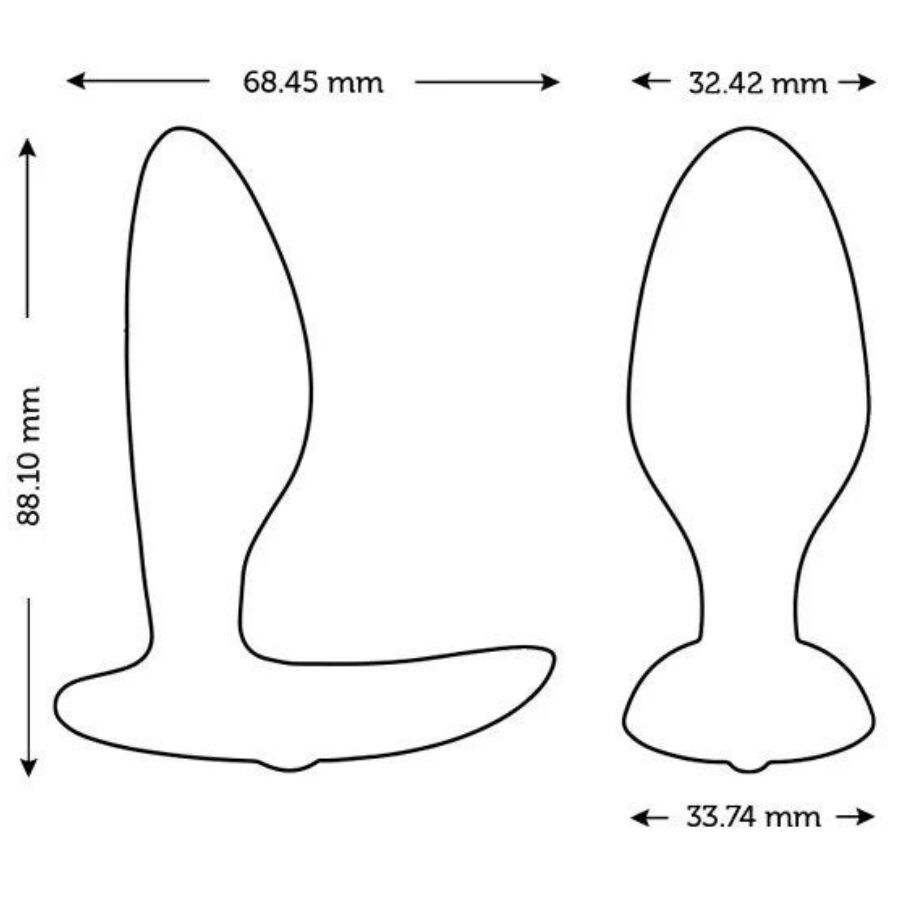 WE-VIBE - DITTO+ PLUG ANAL VIBRADOR ROSA
