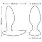 WE-VIBE - DITTO+ PLUG ANAL VIBRADOR ROSA