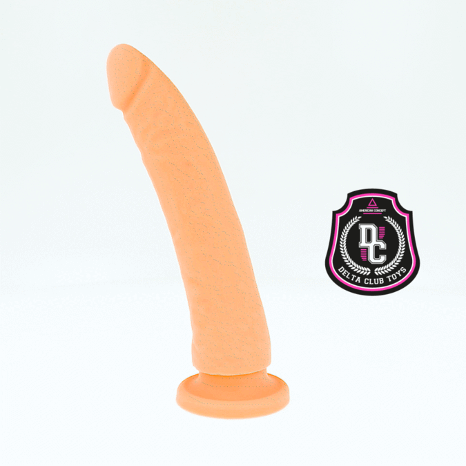 DELTA CLUB Dildo Realista Natural Silicona Médica 20 CM – Experiencia Placentera Con Material De Alta Calidad