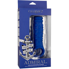 CALEXOTICS Admiral Beaded Funda De Silicona Azul – Diseño Innovador Para Placer Sensible