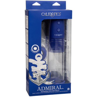 CALEXOTICS Admiral Kit – Bomba Recargable Con Diseño Automático Para Bienestar Sexual