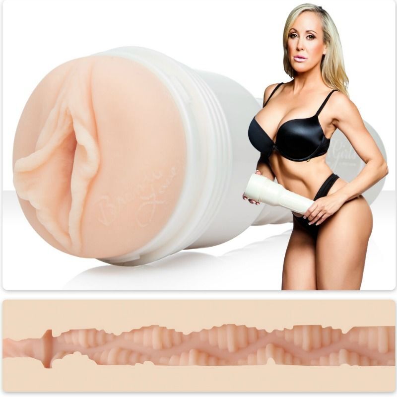 FLESHLIGHT Brandi Love Vagina – Set con lubrificante e lanciatore universale per un piacere ottimale