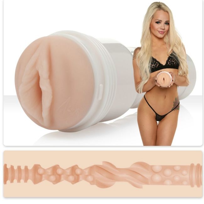 Fleshlight Elsa Jean Tasty – Giocattolo erotico realistico con lubrificante incluso