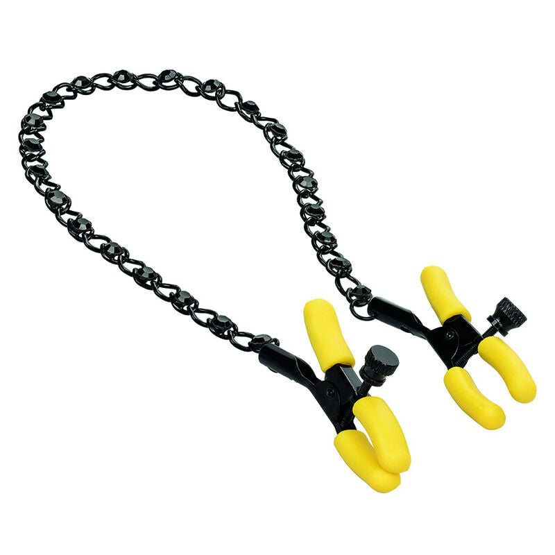 Comprar CALEXOTICS Boundless Pinzas Para Pezones – Estimulación Ajustable Con Cristales Brillantes-Noxtic
