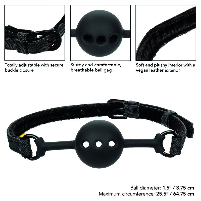 Comprar CALEXOTICS Mordaza De Bola Transpirable – Accesorio Ideal Para Juegos De Restricción Erótica-Noxtic
