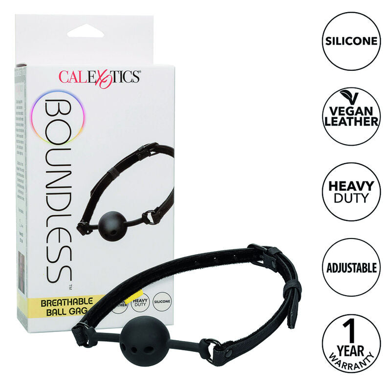 Comprar CALEXOTICS Mordaza De Bola Transpirable – Accesorio Ideal Para Juegos De Restricción Erótica-Noxtic