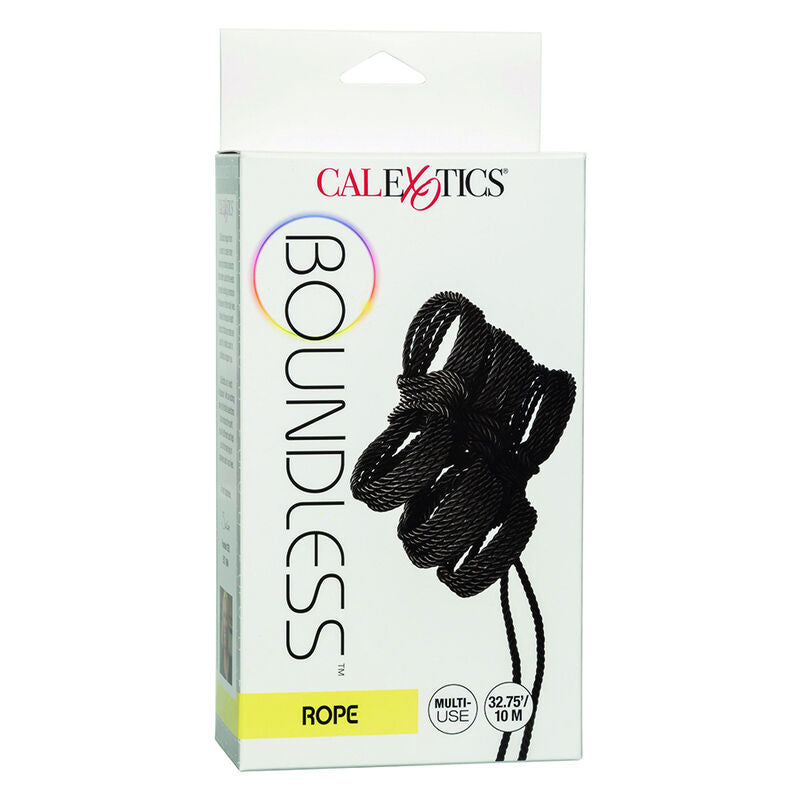 CALEXOTICS Cuerda Boundless 10M Negra – Ideal Para Creaciones Artísticas En Parejas