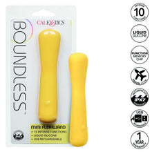 CALEXOTICS Boundless Mini Wand Flexible – Masajeador Compacto Con 10 Funciones De Vibración
