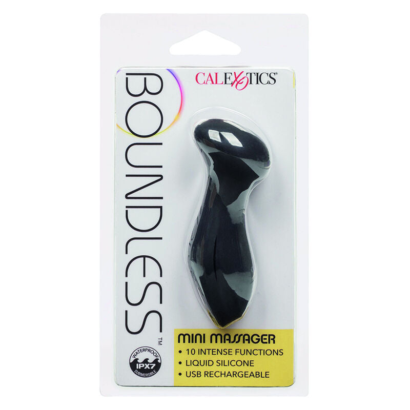 CALEXOTICS Boundless Masajeador Mini – Masajeador Compacto Con 10 Funciones Intensas