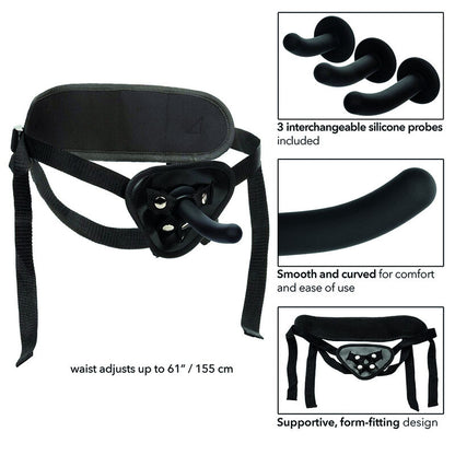 CALEXOTICS - BOUNDLESS CURVED SILICONE HARNESS KIT