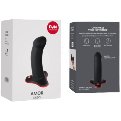 Comprar Fun Factory Amor Dildo Principiantes Lila – Dildo Suave Ideal Para Nuevos Descubrimientos-Noxtic