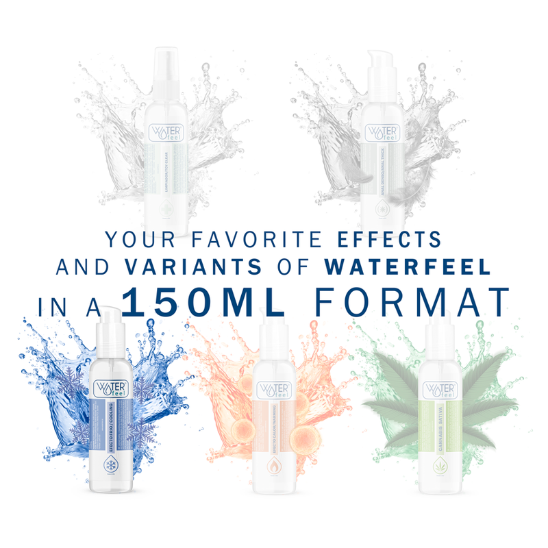 Comprar WATERFEEL Lubricante Efecto Frío 150 ML – Sensación Refrescante Para Mayor Placer-Noxtic