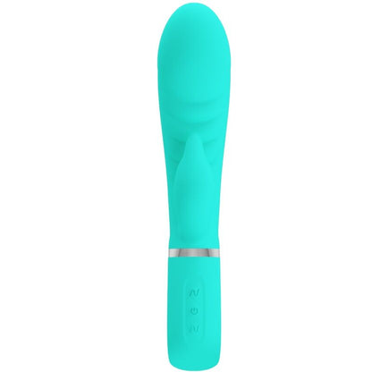 Pretty Love Prescott Vibrador Punto G Multifunción Verde Agua – Diseño Ergonómico Para Placer Interno Y Externo