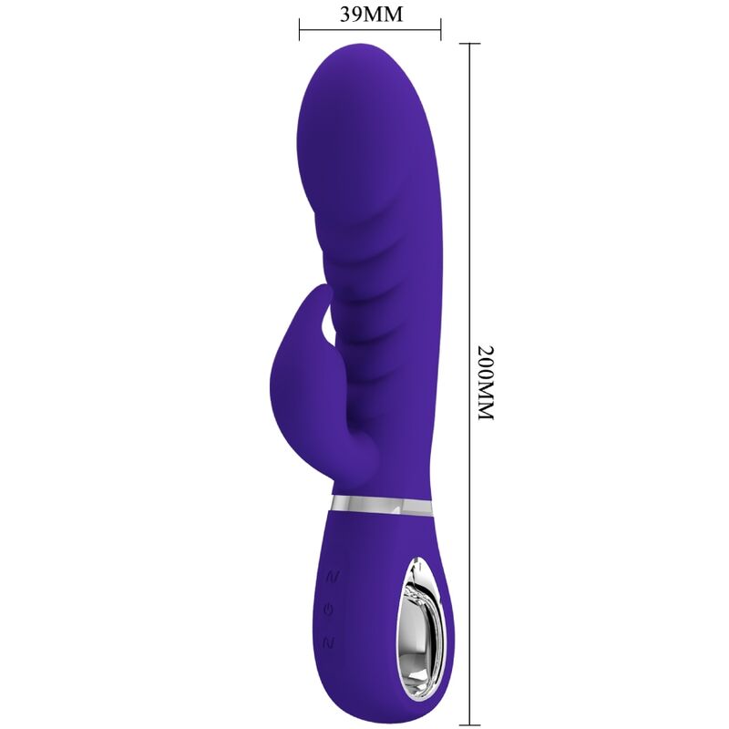 Pretty Love Prescott Vibrador Punto G Multifunción Lila – Estimulador Suave Con Diseño Ergonómico