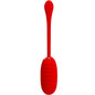 Pretty Love Kirk Huevo Vibrador Recargable Rojo – Estimulación Discreta Con Diseño Elegante