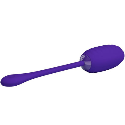 PRETTY LOVE Kirk Huevo Vibrador Recargable Lila – Diseño Discreto Con Libertad Sensorial