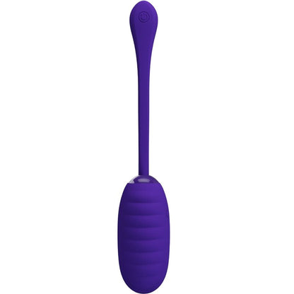 PRETTY LOVE Kirk Huevo Vibrador Recargable Lila – Diseño Discreto Con Libertad Sensorial