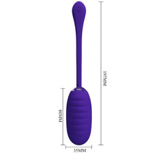 Comprar PRETTY LOVE Kirk Huevo Vibrador Recargable Lila – Diseño Discreto Con Libertad Sensorial-Noxtic