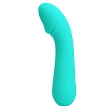 PRETTY LOVE Cetus Vibrador Recargable Verde Agua – Diseño Ergonómico Con Silicona Médica Para Placer Intimo